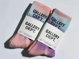 thumbnail for Gallery Dept color Socks with cardholder autumn and winter towel bottom basic letters cotton net red European and American trendy brand sports couple street socks