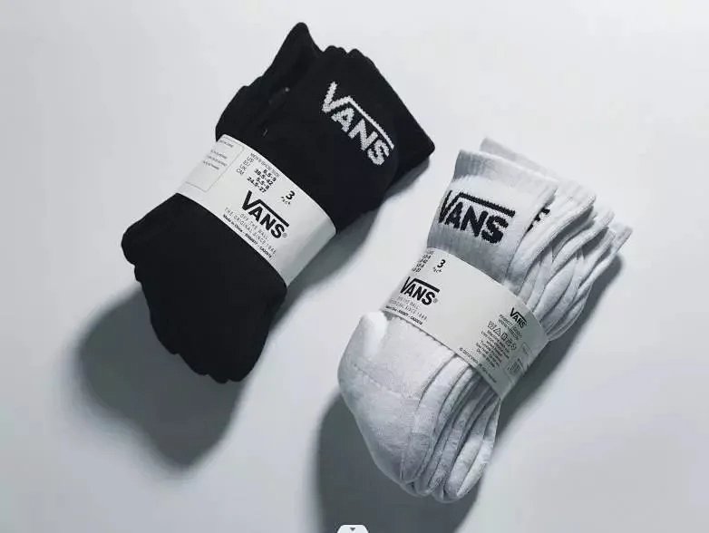 Vans classical 3 pairs towel bottom socks