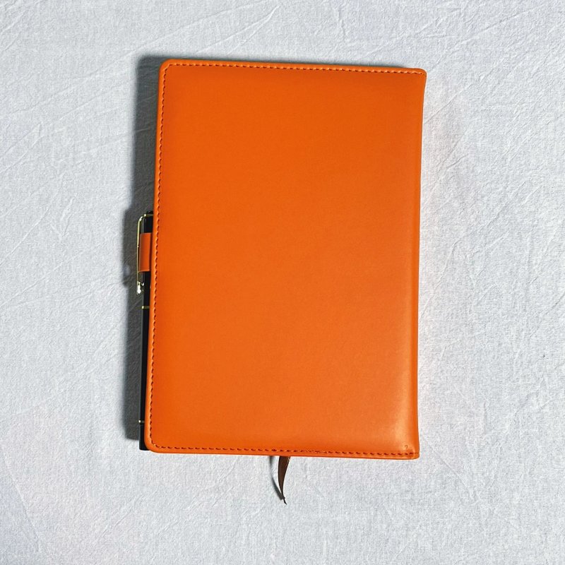 Hermes orange 橘色 笔记本