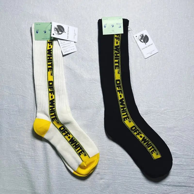 OFF WHITE industry yellow sock