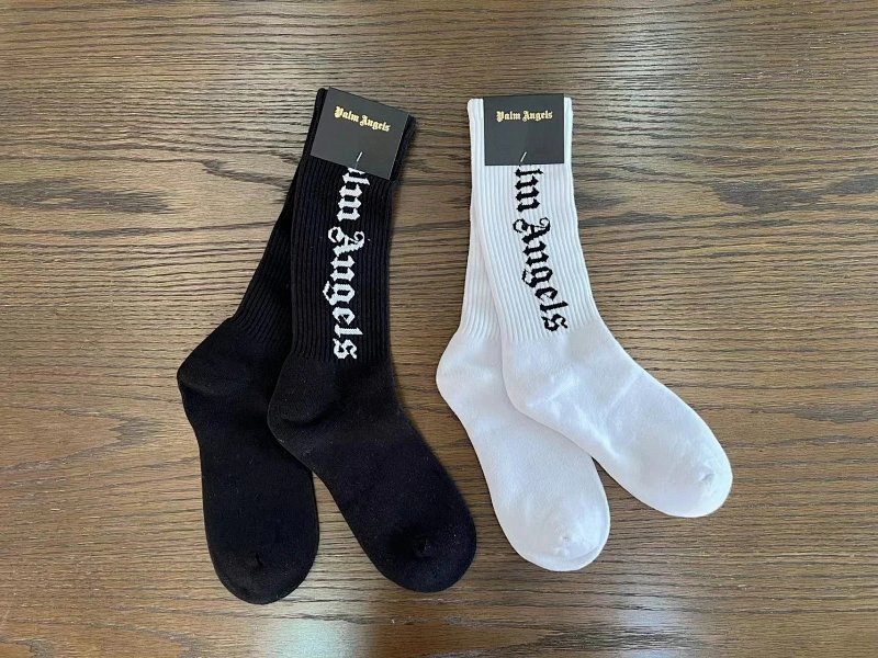 1:1 PAlm Logo towel Socks 2021PA字母