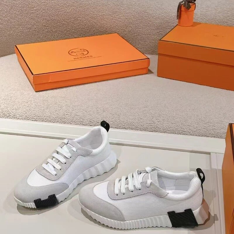 H Brand 2026 Summer New Arrival In Stock Men's Casual Sneakers Lace-Up Breathable Lightweight Running Shoes European Style Skate Shoes for Men