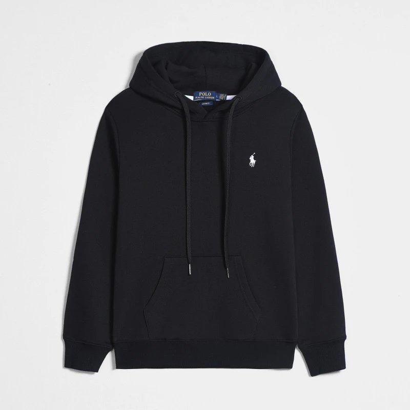 Pullover Black White Logo