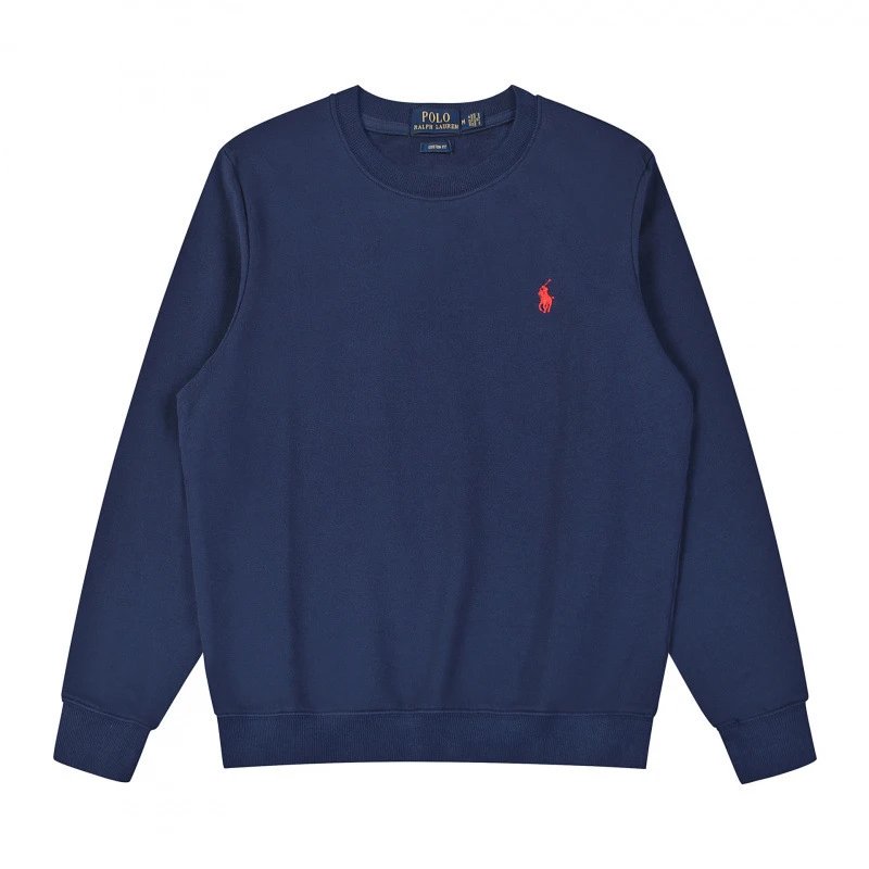 Crewneck Royal Blue Red Logo