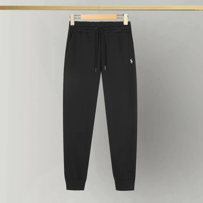 Sweatpants Black White Logo