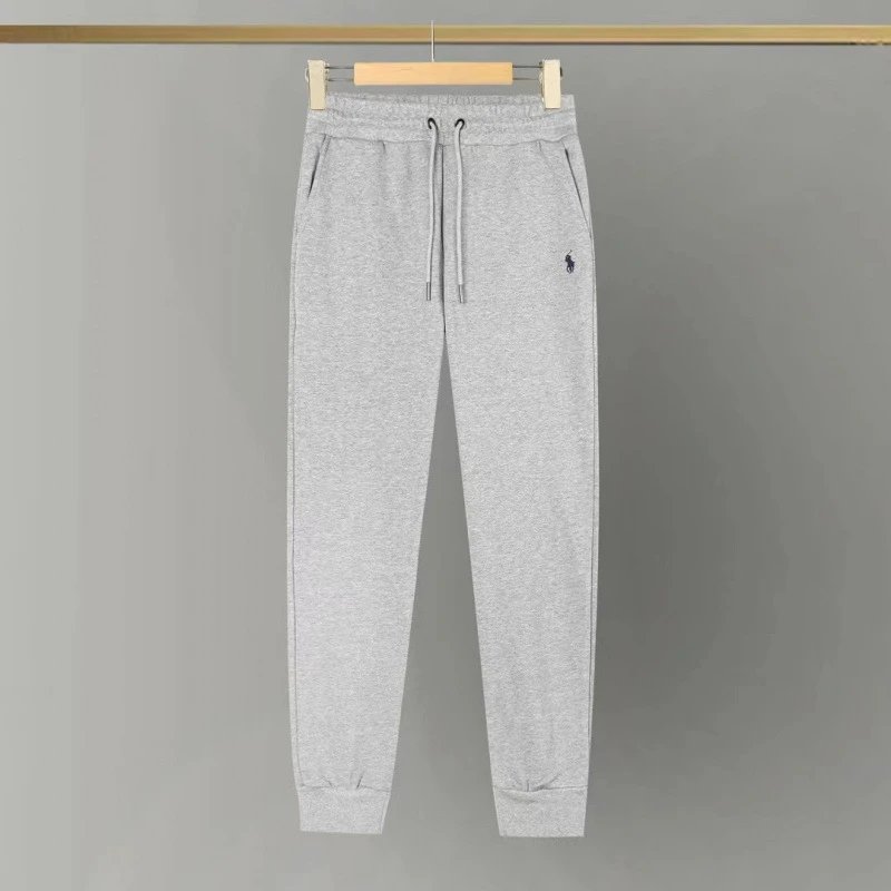 Sweatpants Grey Black Logo