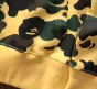 BAPE Shark Full Zip Hoodie Camo Yellow