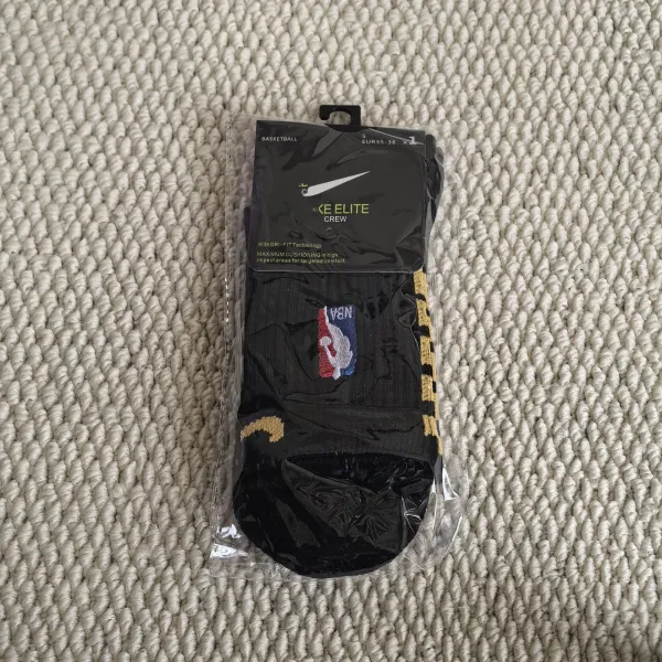 Nike Elite Crew NBA Black Socks - 1