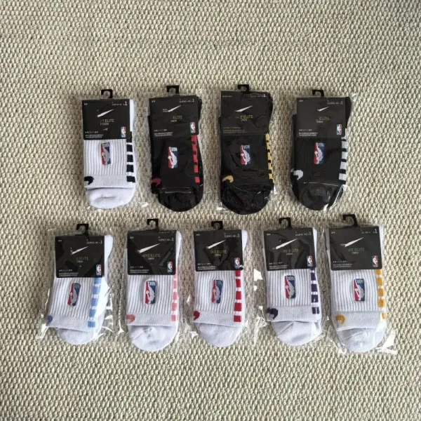 Nike Elite Crew NBA Black Socks - 6