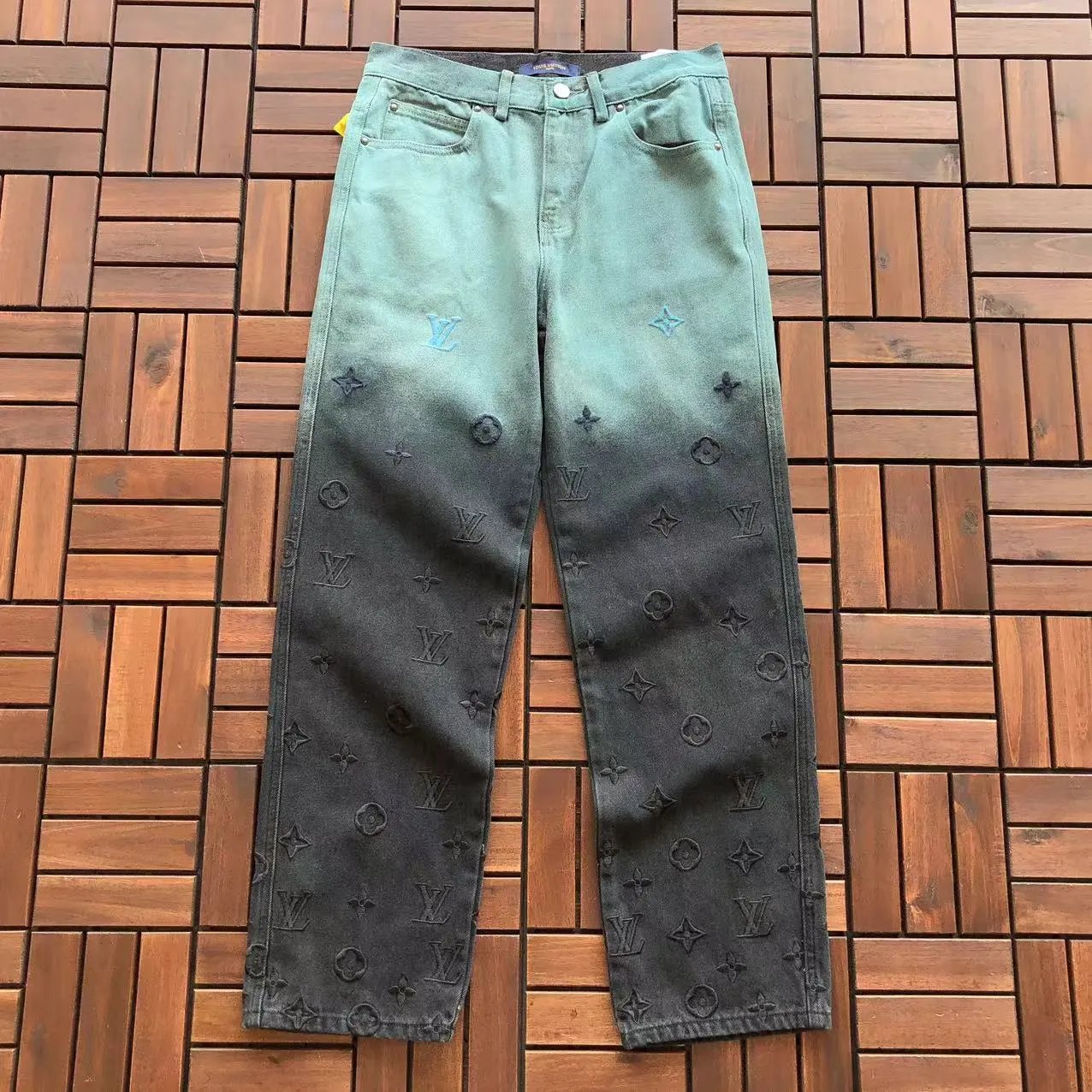 Louis Vuitton Monogram zip-up jacket and jogger trousers — 24