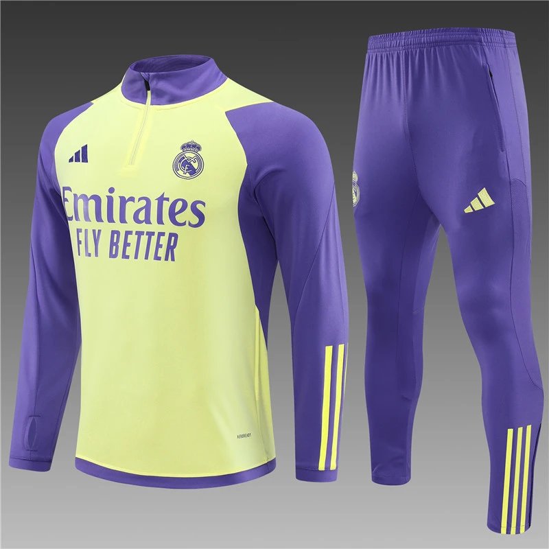 High quality jersey long sleeved set for Real Madrid 3