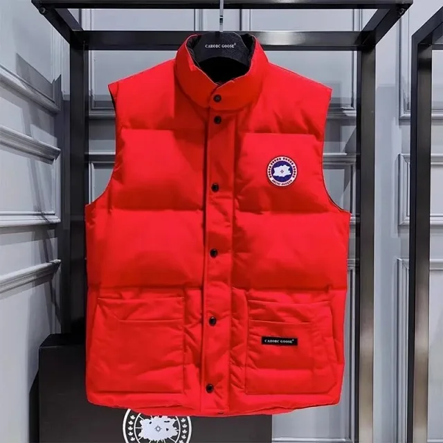 Canada Goose Vests Padded stand-collar snap-front vest with patch pockets product detail image 6