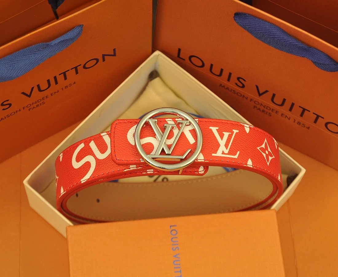 Louis Vuitton Belts LV initial buckle belt — 20