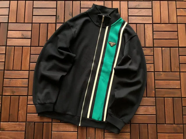 Prada Jackets Zip-up and utility jacket designs product detail image 10