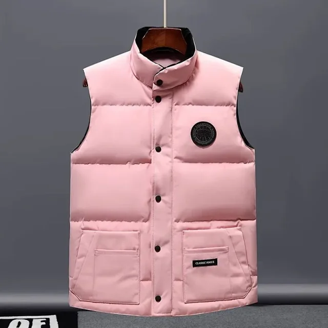 Canada Goose Vests Padded stand-collar snap-front vest with patch pockets product detail image 12