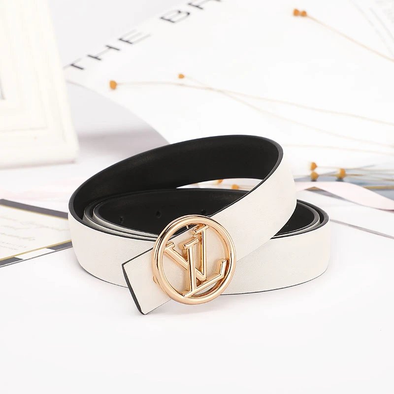 Louis Vuitton Belts Tiger-head buckle belt with monogram and graphic patches — 21