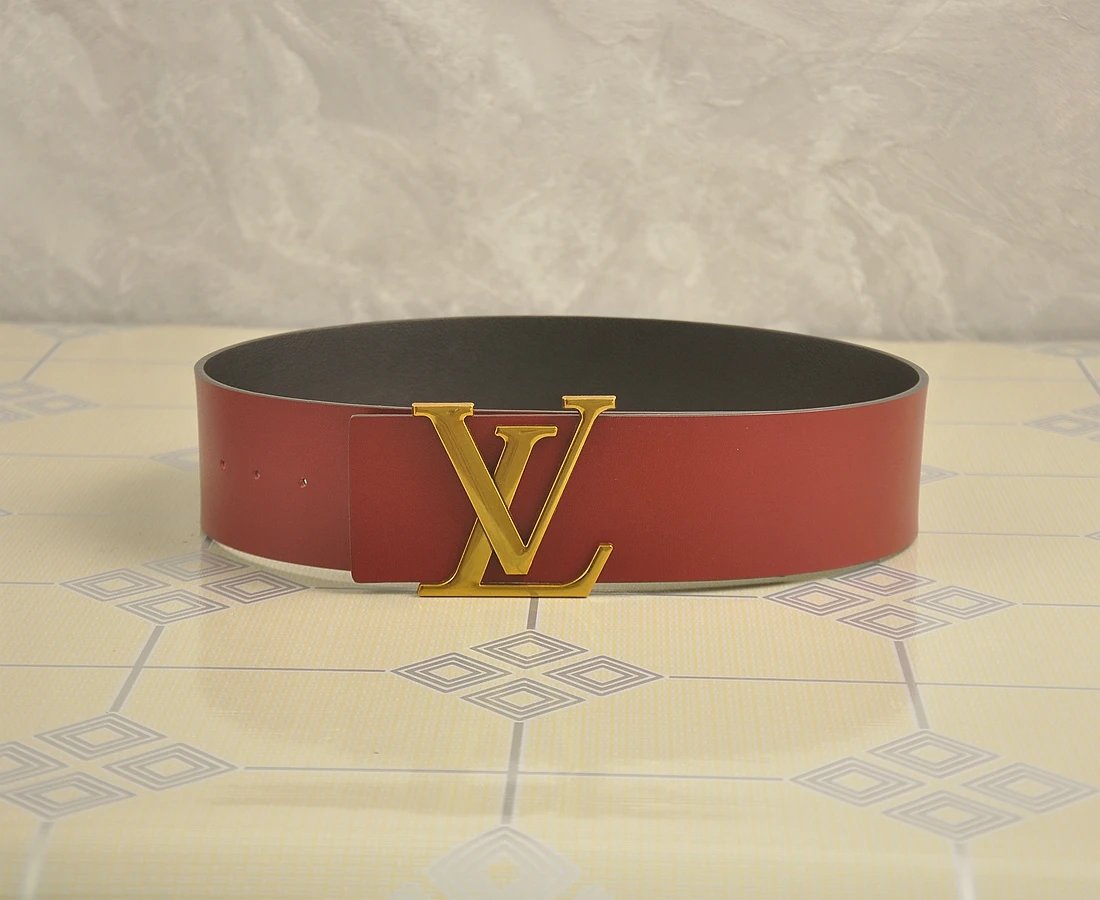 Louis Vuitton Belts Tiger-head buckle belt with monogram and graphic patches — 31