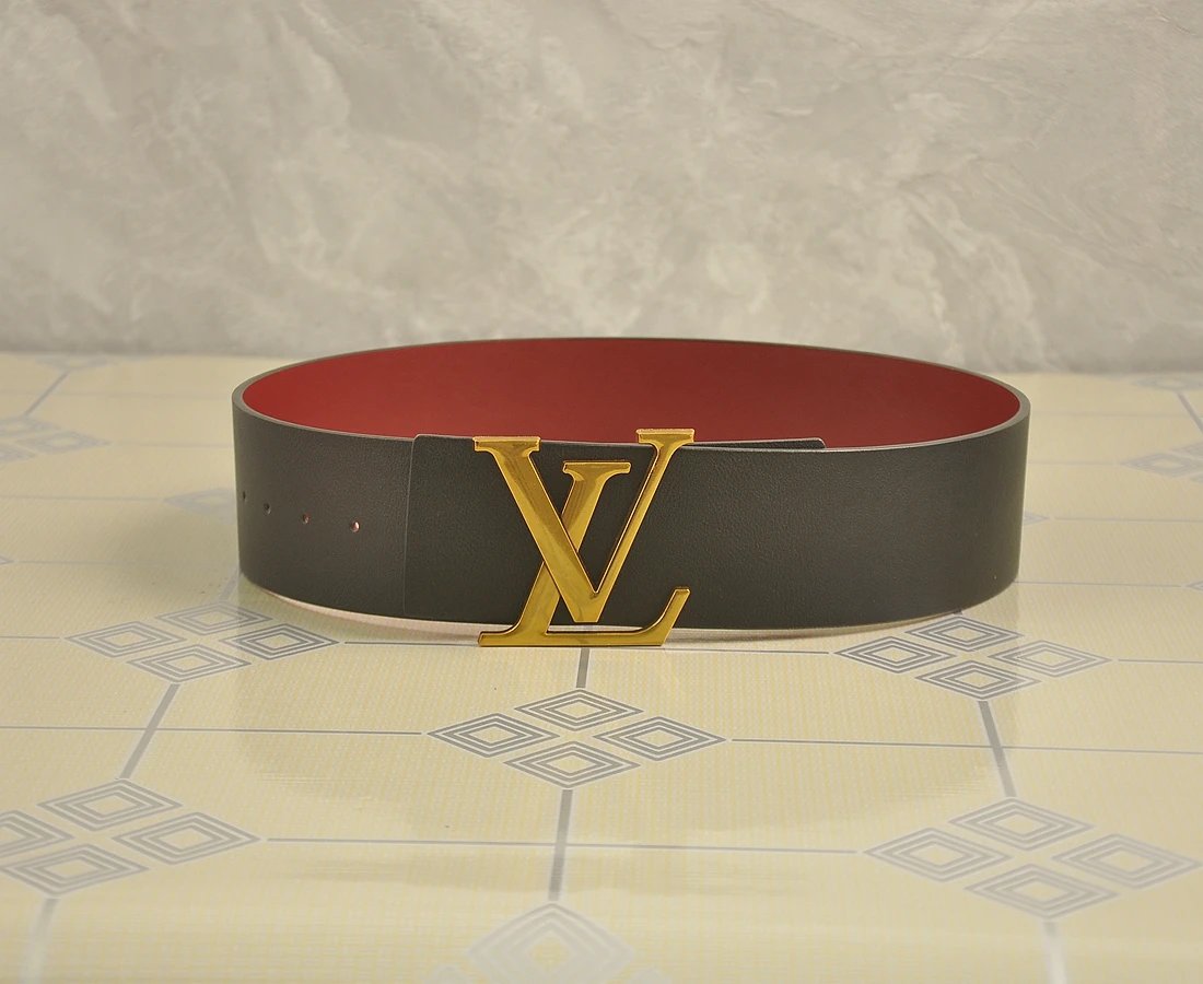 Louis Vuitton Belts Tiger-head buckle belt with monogram and graphic patches — 33