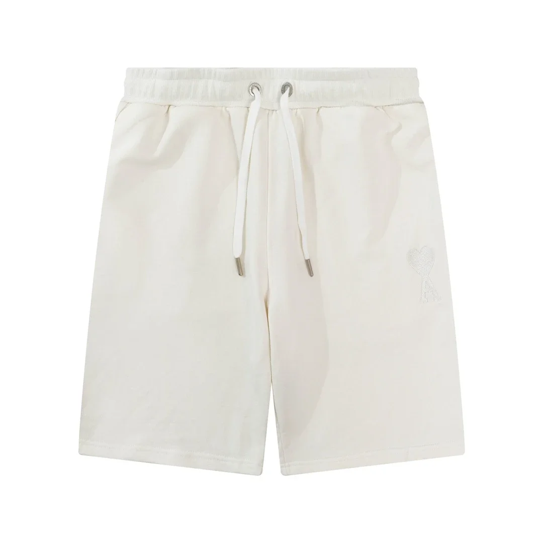 Ami Paris Heart-A Embroidered Casual Mid-Length Sweatpants - rep Ami Paris