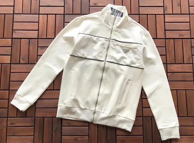 Prada Jackets Zip-up and utility jacket designs product detail image 8