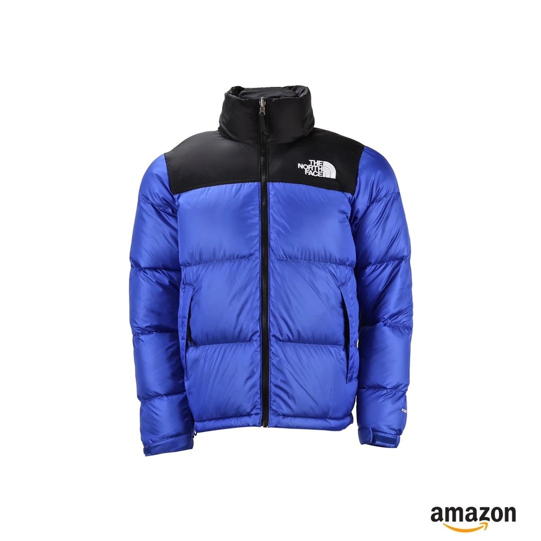 The North Face Down Jackets Color-blocked puffer jacket with stand collar — 17