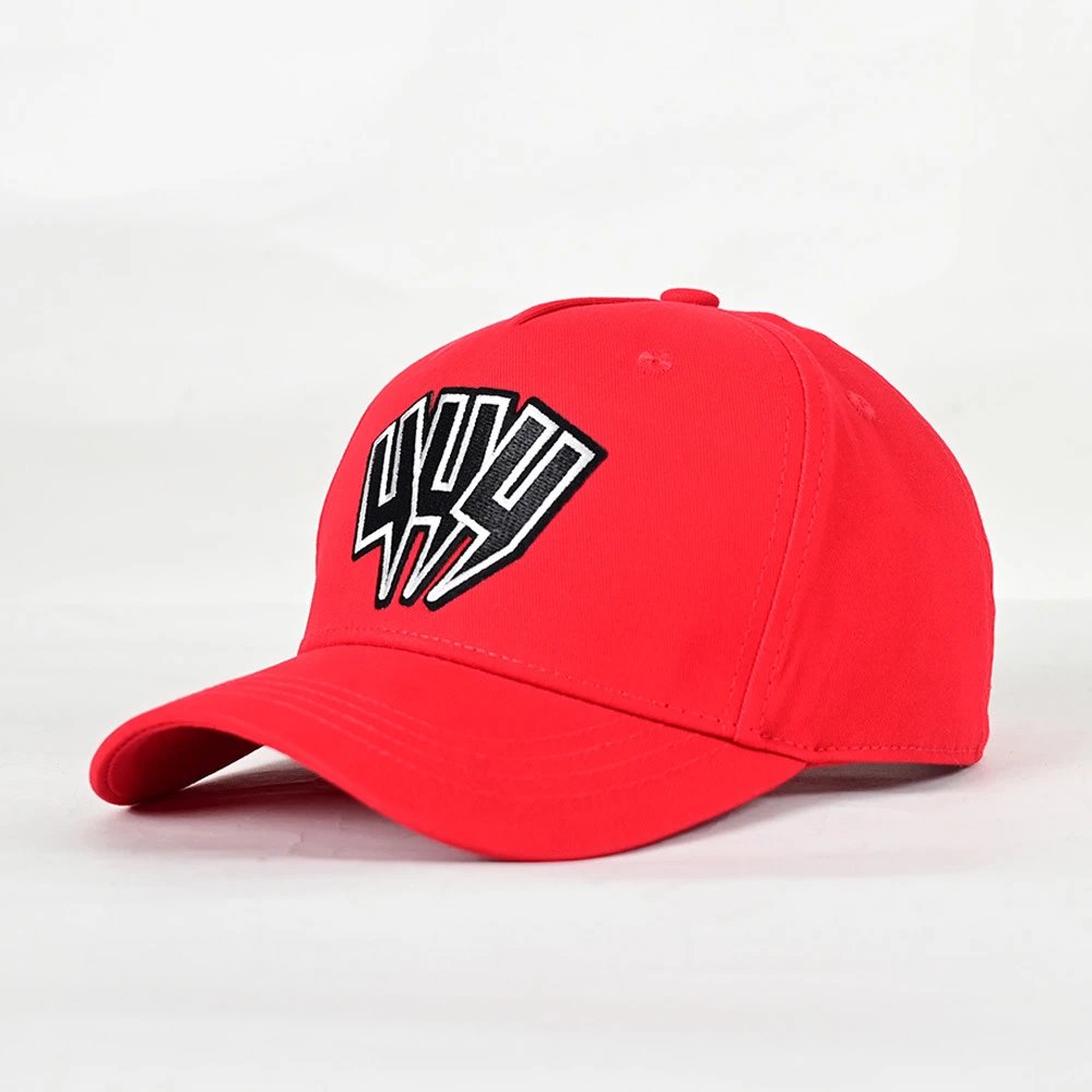 Unbranded Hats Mesh-back trucker cap with embroidered lightning graphic image 10