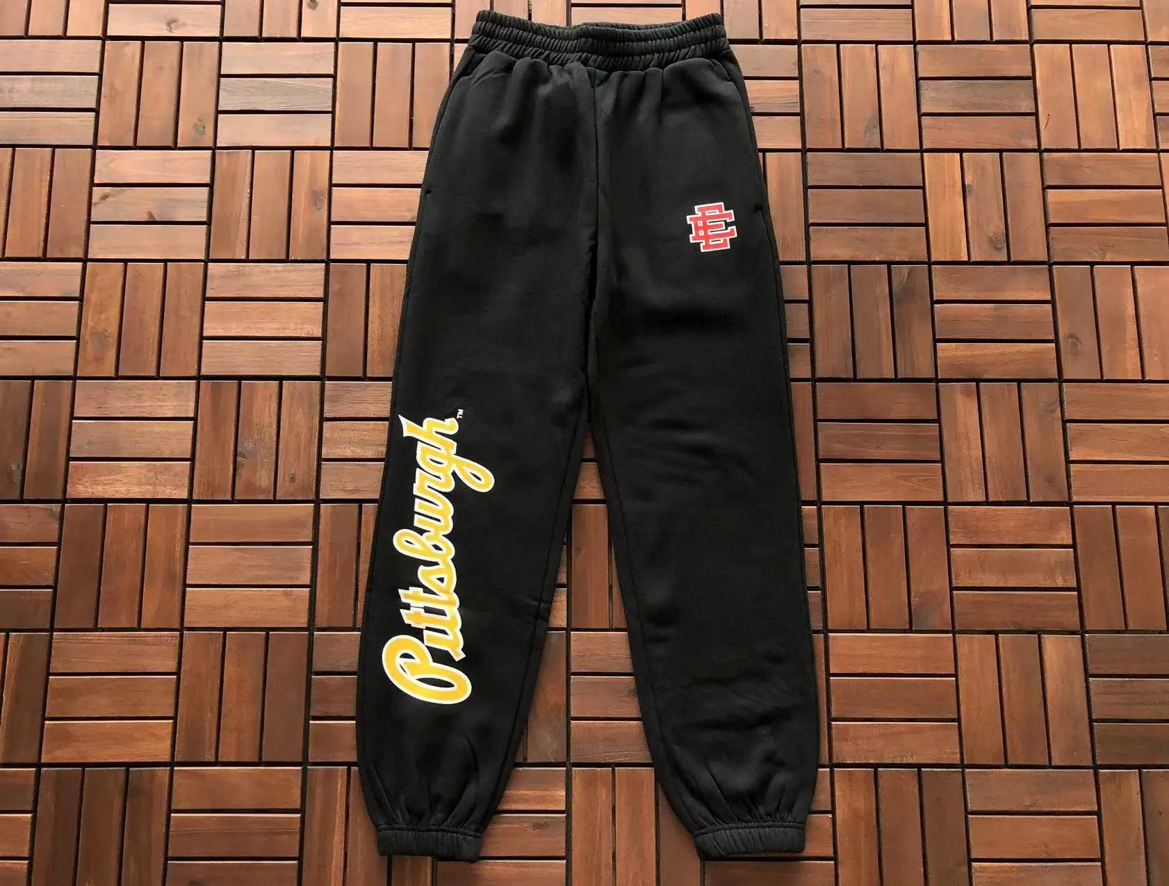 Eric Emanuel Trousers Pittsburgh Graphic Jogger — 2