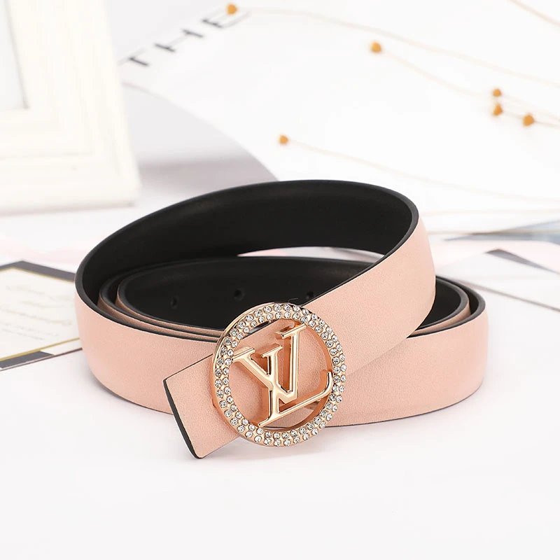 Louis Vuitton Belts Tiger-head buckle belt with monogram and graphic patches — 30