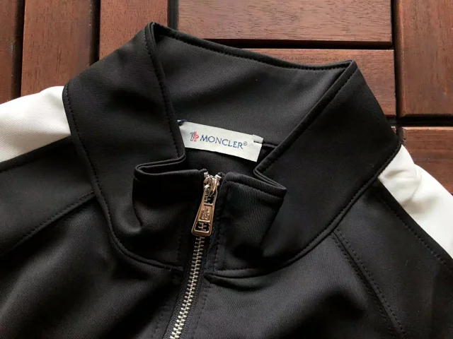 Moncler Striped track jacket and jogger trousers product detail image 12