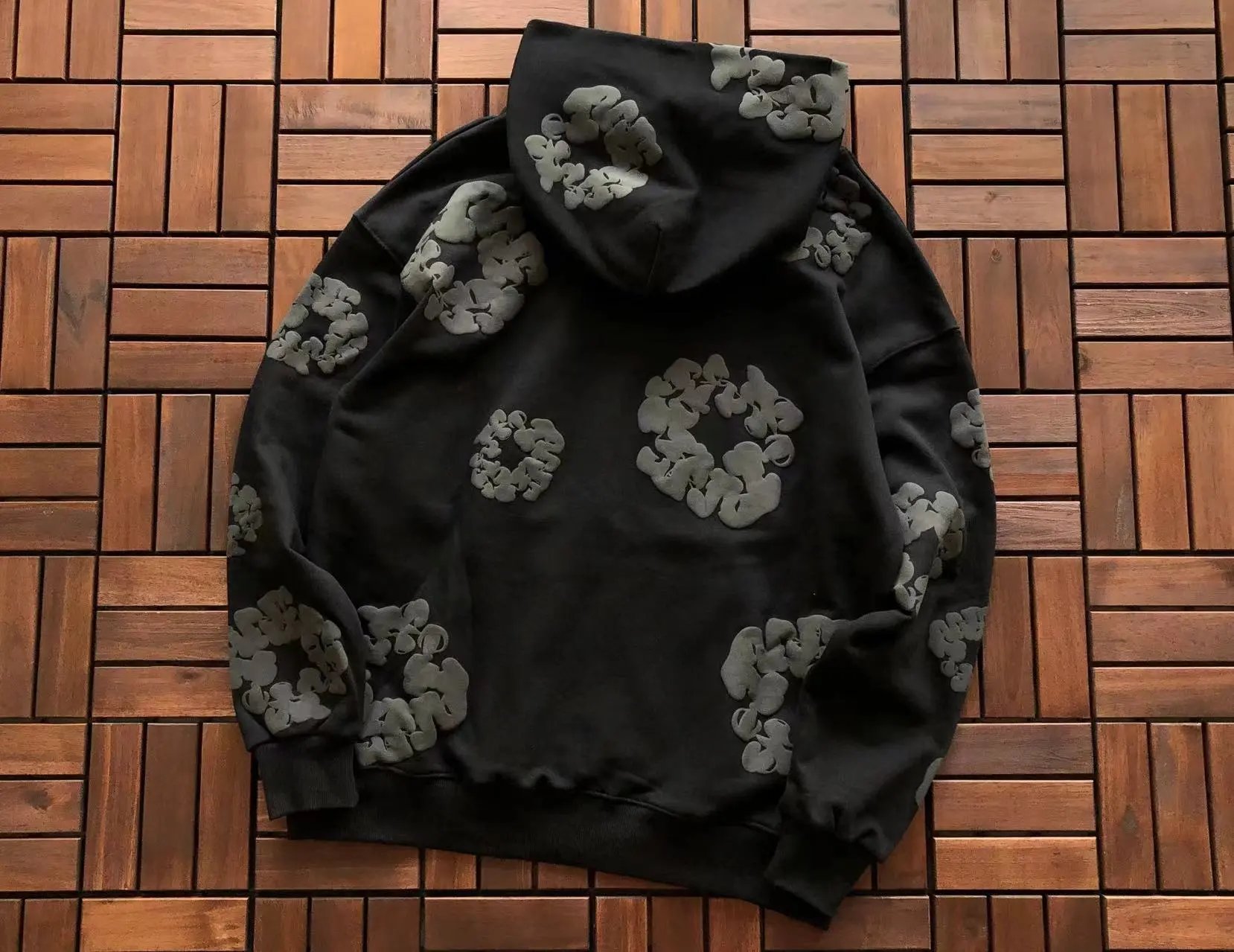 Floral Print Hoodie and Pants Set for Women - Cozy Lounge Wear