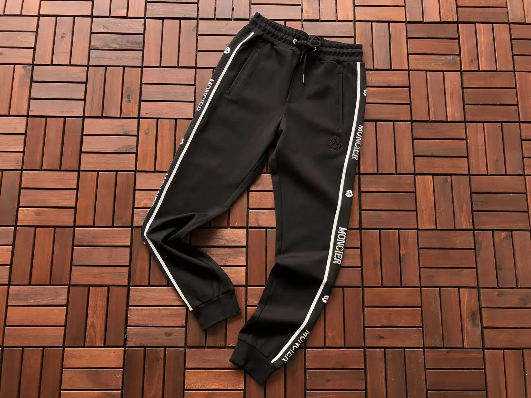 Moncler Striped track jacket and jogger trousers image 9