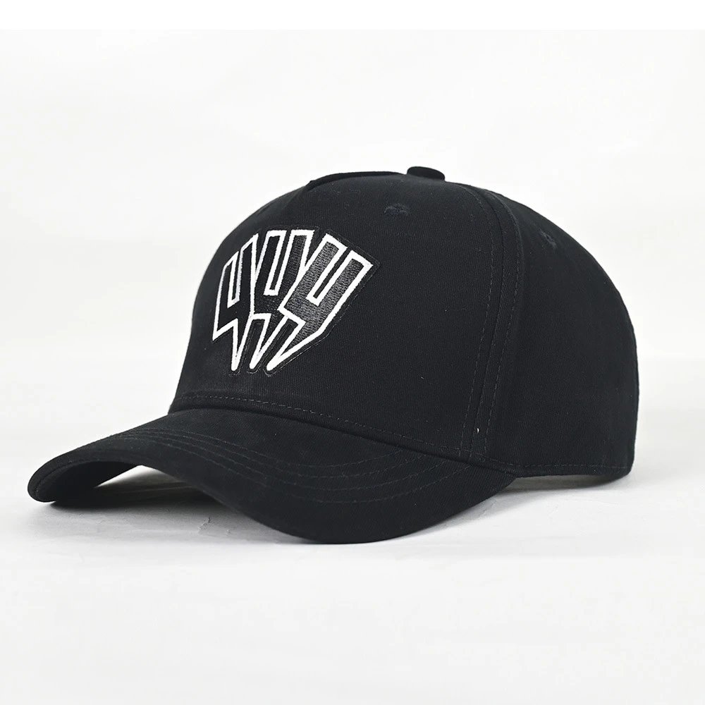 Unbranded Hats Mesh-back trucker cap with embroidered lightning graphic image 8