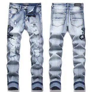 EXIAMIRI Distressed Black Acid-Wash Skinny Jeans - 15