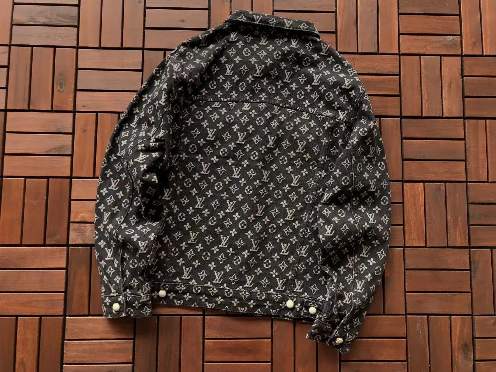 Louis Vuitton Monogram zip-up jacket and jogger trousers — 9