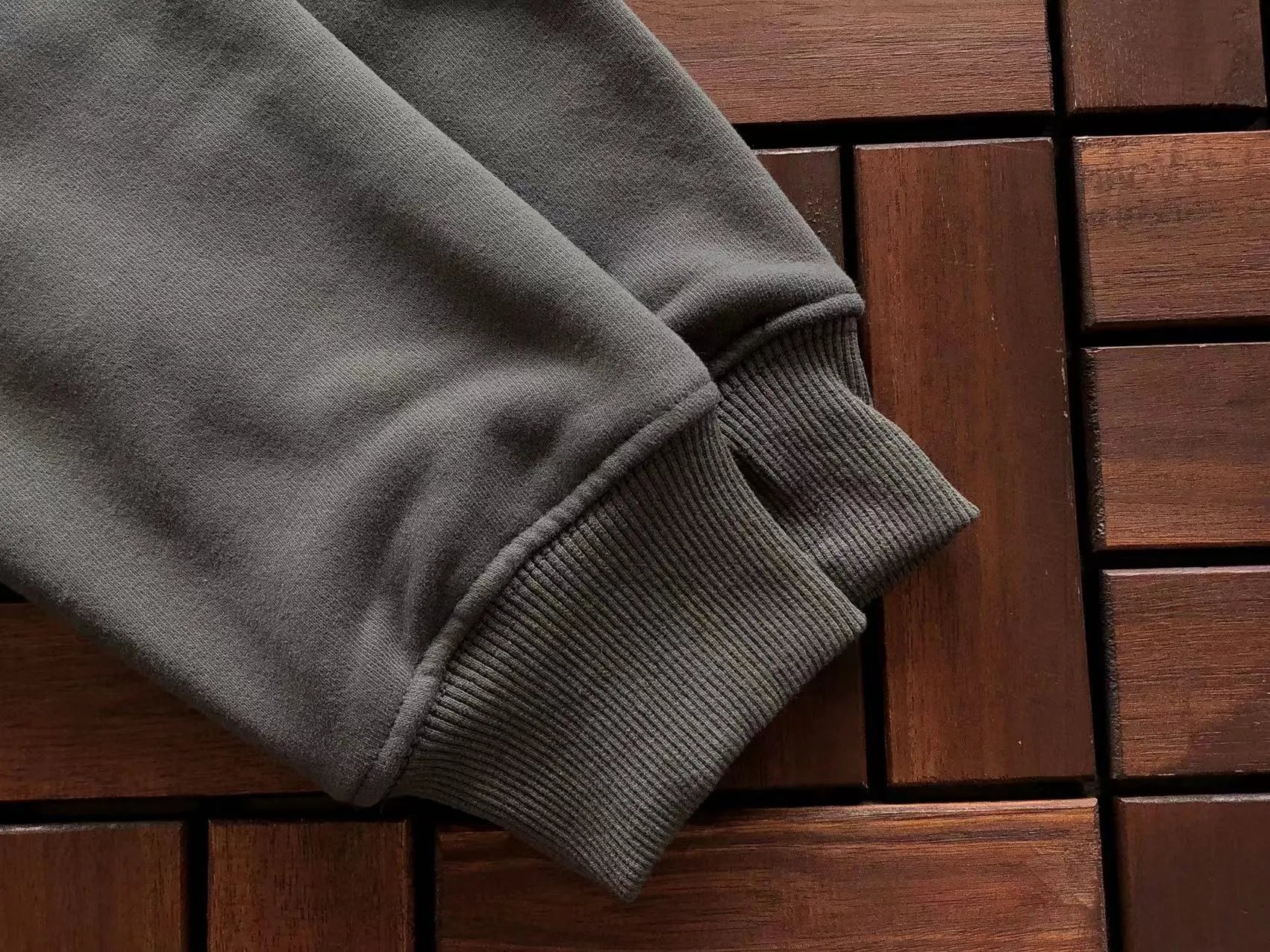 Broken Planet Chaos Embroidered Hoodie Gray - 14