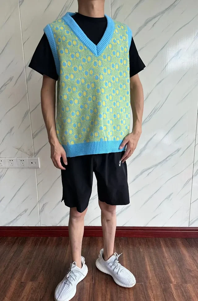 Casablanca Knitwear Logo Jacquard Knit Sweater product detail image 14
