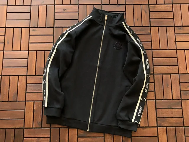 Moncler Striped track jacket and jogger trousers product detail image 5
