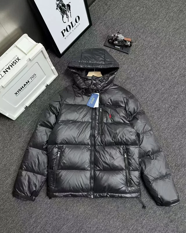 Ralph Lauren Down Jackets Hooded quilted jacket product detail image 1