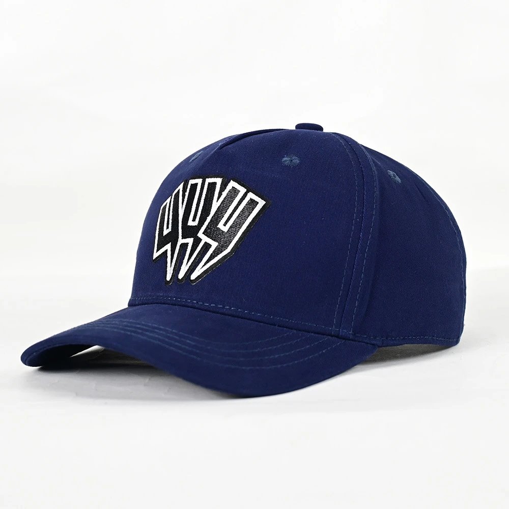 Unbranded Hats Mesh-back trucker cap with embroidered lightning graphic image 12