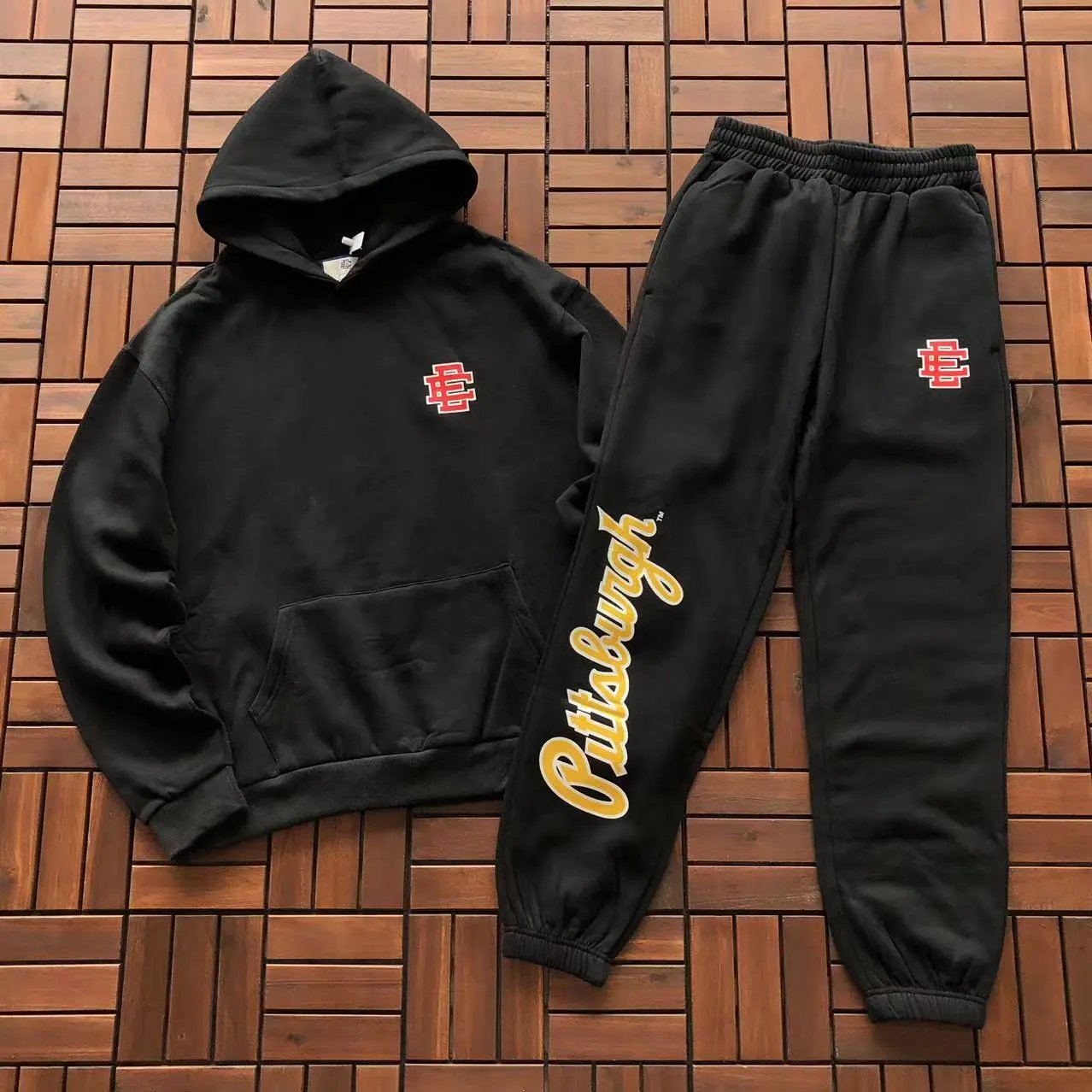 Eric Emanuel Trousers Pittsburgh Graphic Jogger image 3