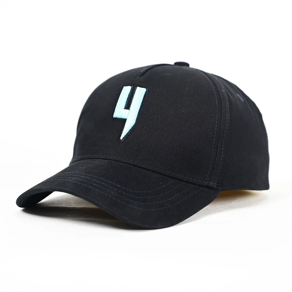Unbranded Hats Mesh-back trucker cap with embroidered lightning graphic — 33