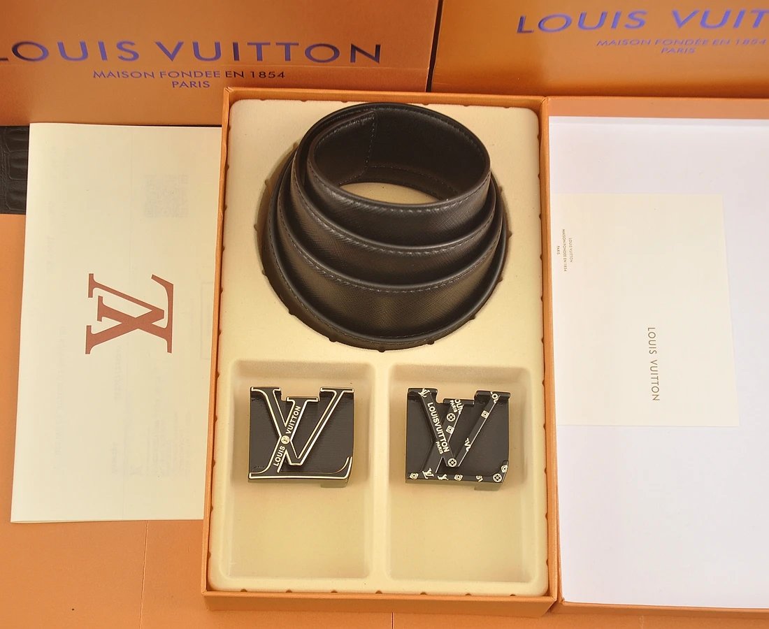 Louis Vuitton Belts LV initial buckle belt — 6