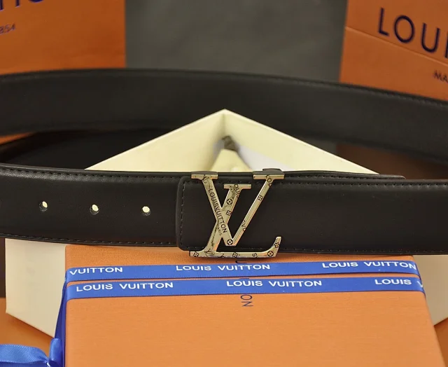 Louis Vuitton Belts Monogram embossed belt with LV buckle product detail image 14