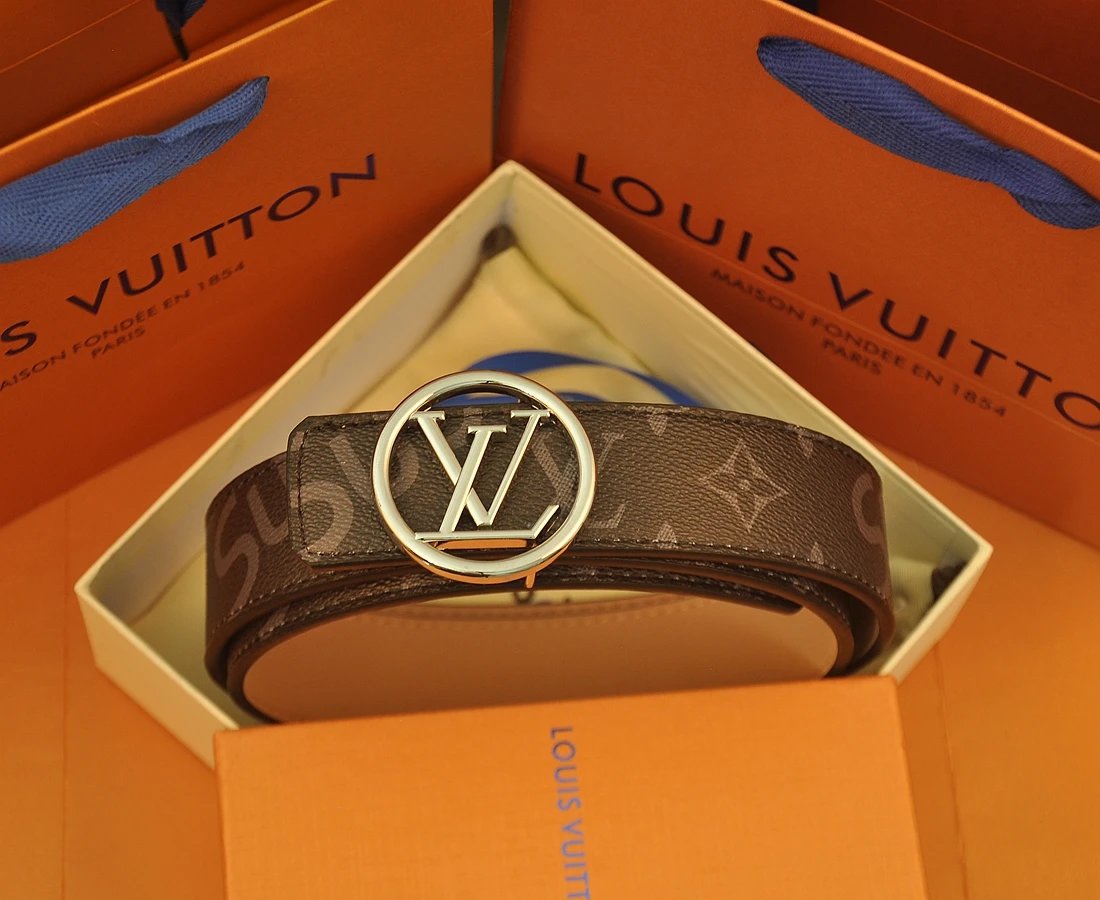Louis Vuitton Belts LV initial buckle belt — 13