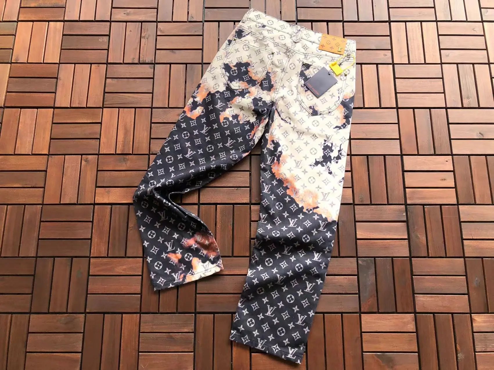 Louis Vuitton Monogram zip-up jacket and jogger trousers — 6