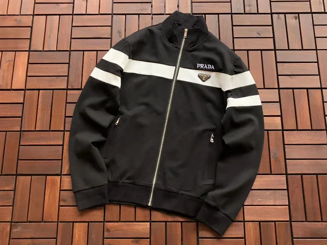 Prada Jackets Zip-up and utility jacket designs product detail image 4