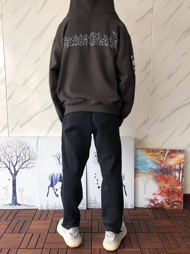 Broken Planet Hoodies & Sweatshirts Graphic patch pullover and zip-up product detail image 8