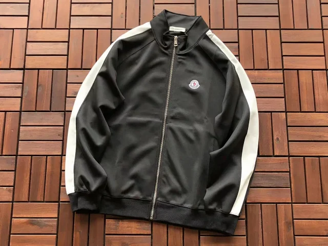 Moncler Striped track jacket and jogger trousers product detail image 6