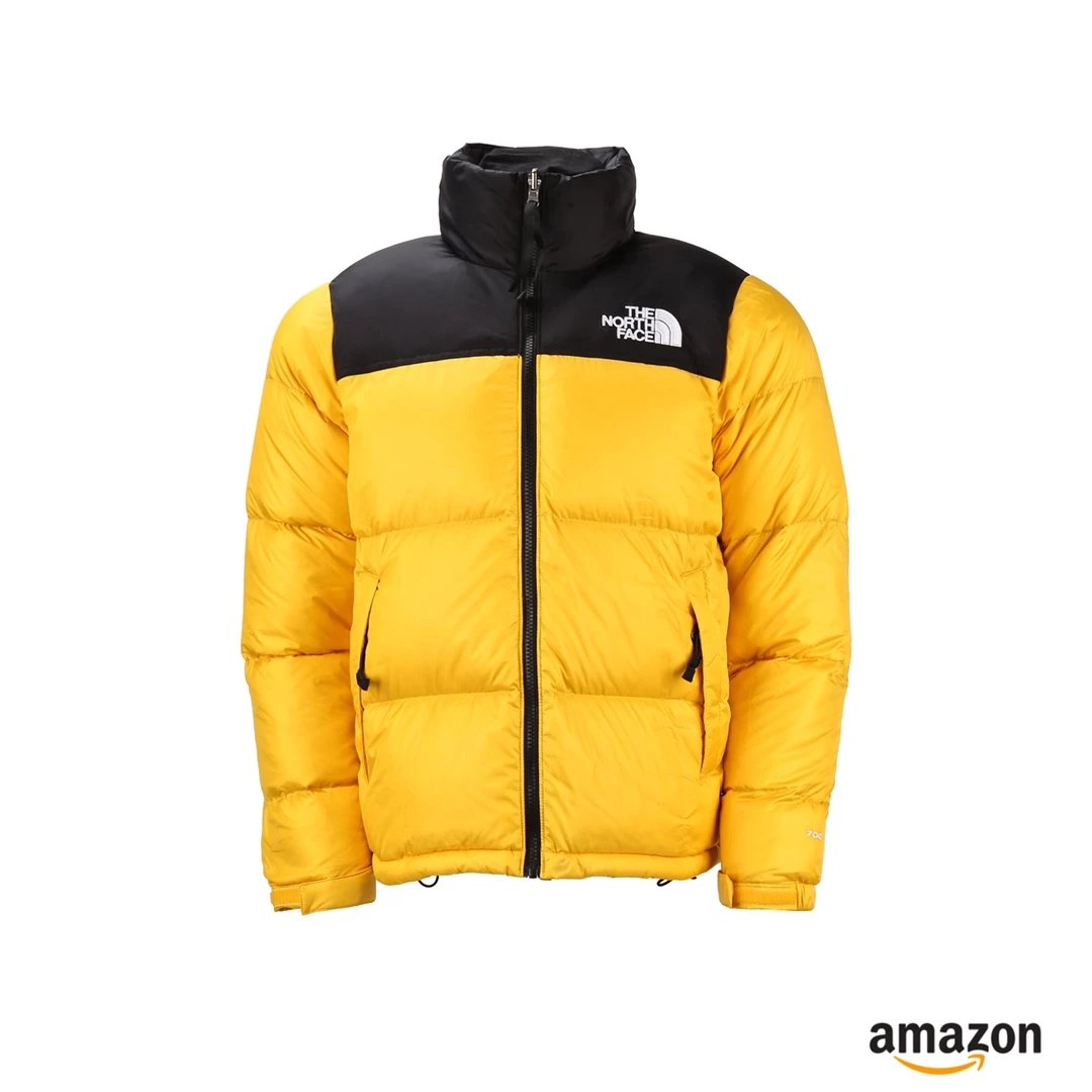 The North Face Down Jackets Color-blocked puffer jacket with stand collar — 20