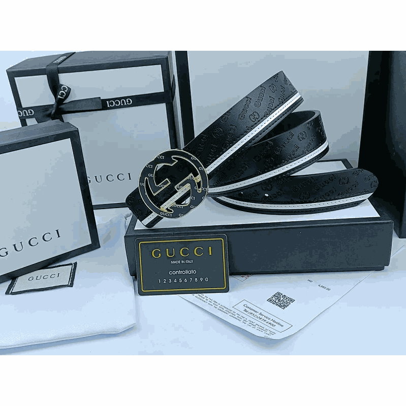 Gucci Black Leather 